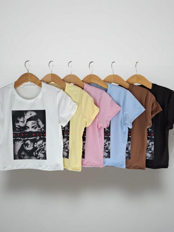 Remera Estampa Stay Wild (Art.2349)