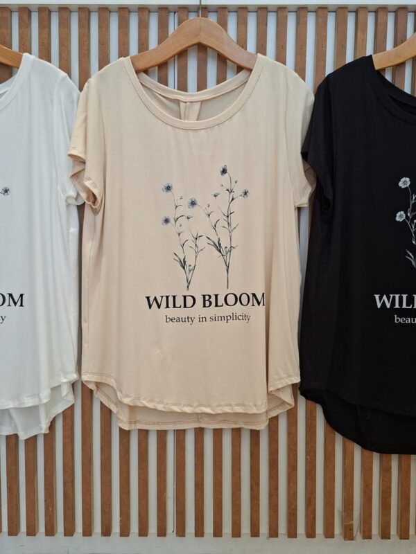 Remera Estampa Wild Bloom (Art.2369)