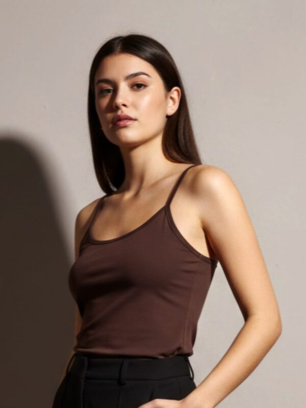 Musculosa Bretel Fino Microfibra