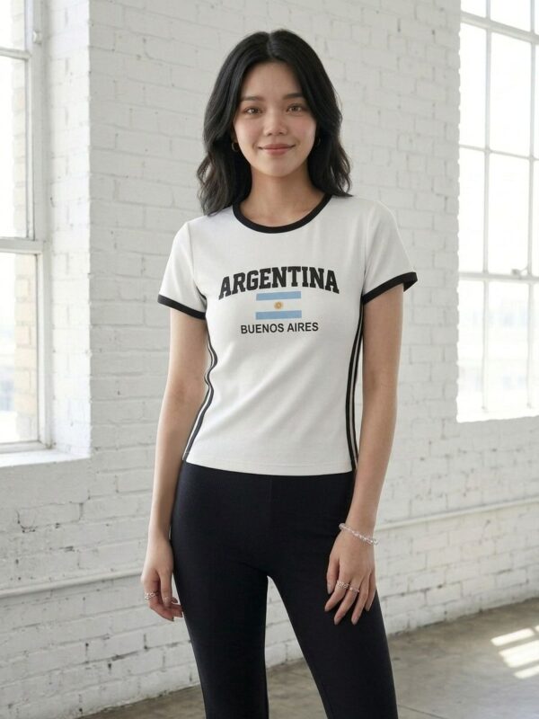 Remera Manga Corta Argentina (ART.2628)